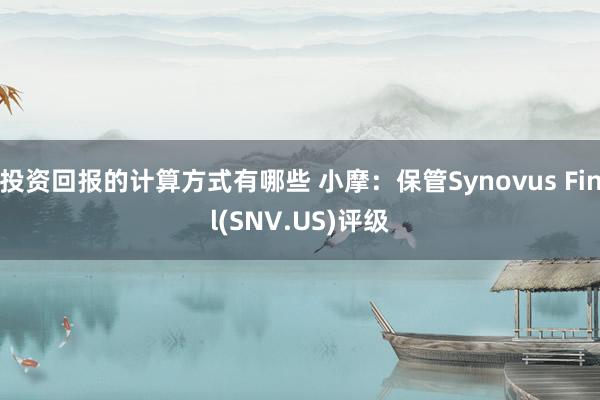 投资回报的计算方式有哪些 小摩：保管Synovus Finl(SNV.US)评级