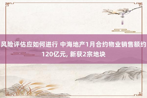 风险评估应如何进行 中海地产1月合约物业销售额约120亿元, 新获2宗地块