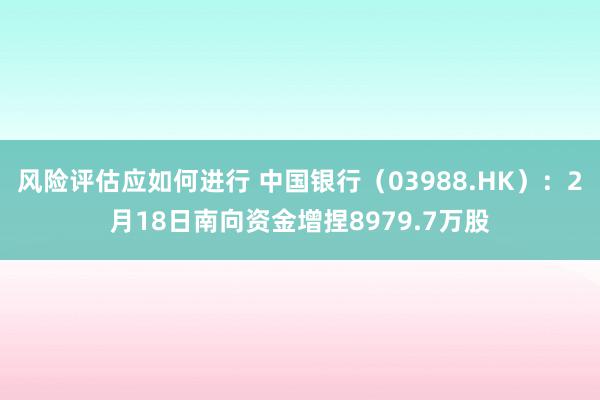 风险评估应如何进行 中国银行（03988.HK）：2月18日南向资金增捏8979.7万股